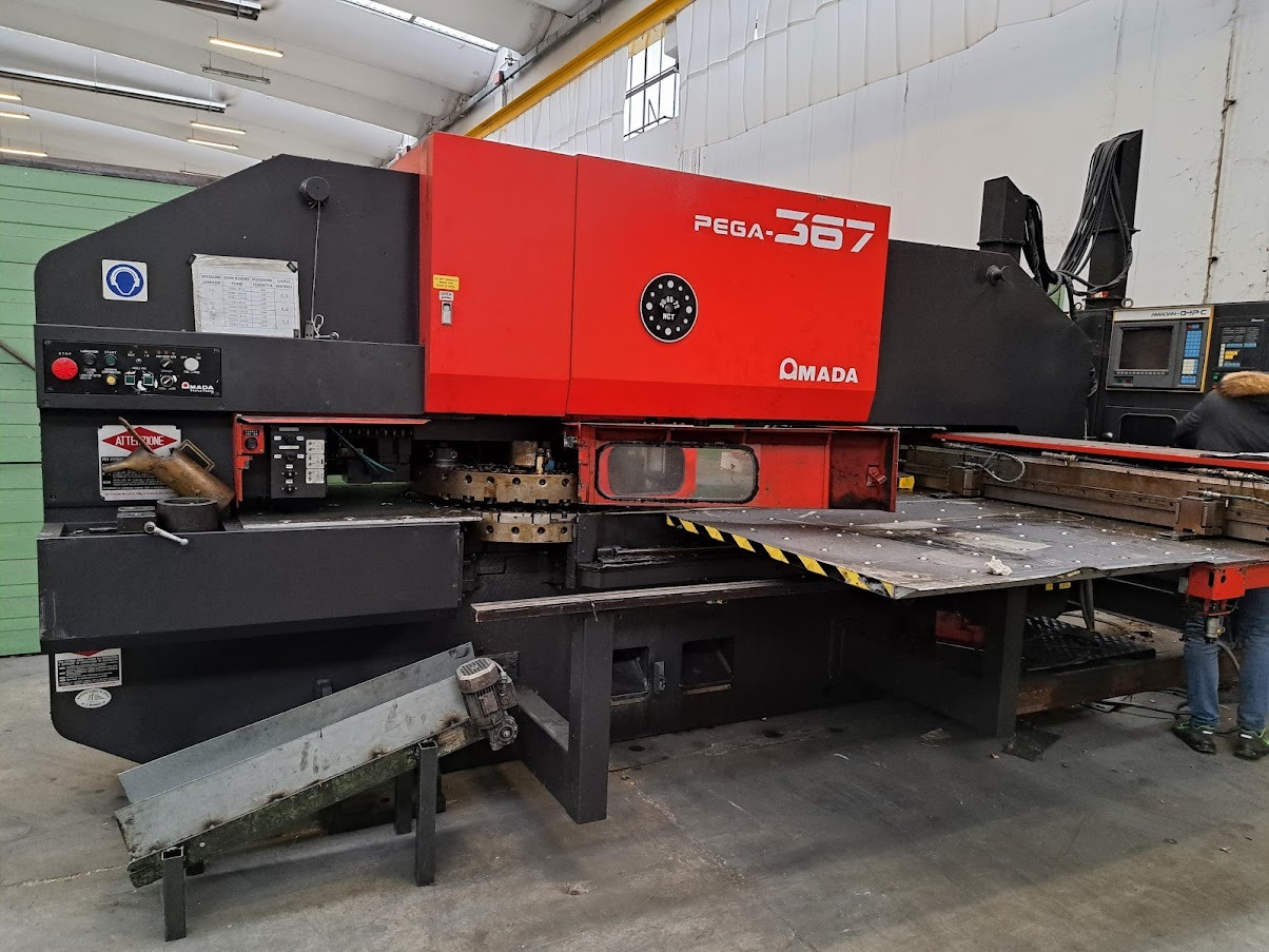 Amada Turret Punch Press Machine - Pega 367